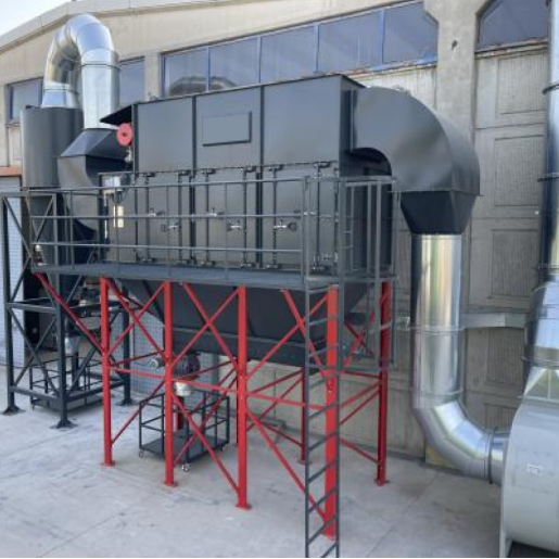 Endüstriyel Tip Patlaçlı (Jet Pulse) Kartuş Filtreler